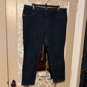 D Jeans dark wash skinny jeans